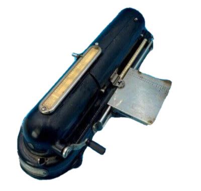 Image result for Antique Check Embossing Machine