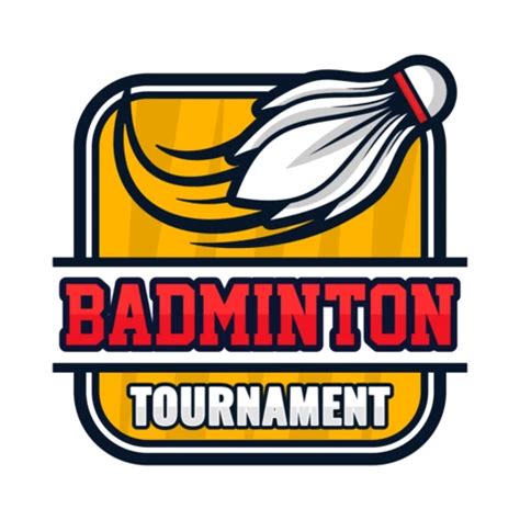 Badminton Tournament Logo 的图像结果