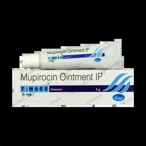 T MUCE OINTMENT 5 GM : View Price, Combination and Alternatives | Medkart