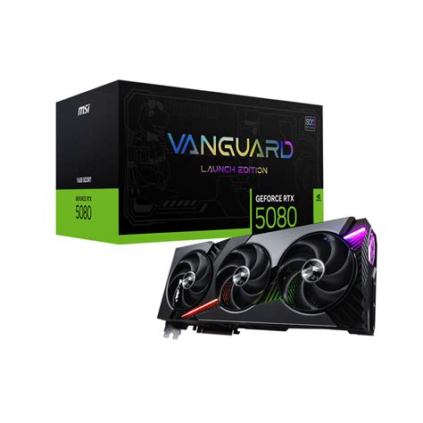 Buy MSI GeForce RTX 5080 Vanguard SOC Launch Edition 16GB Graphic Card ...