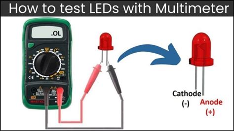 Image result for How to Check LED Light Using Multimeter