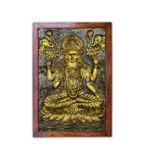 Buy Goddess Lakshmi 3D Wall Art Online - Artociti
