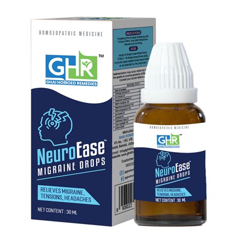 Buy Neuro Ease Drop Online | Best for Migraine & Tensions