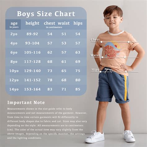 SIZE CHARTS – Gingersnaps