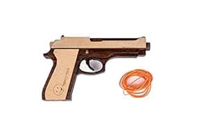 Technybirds M-9 Toy Gun,Accurate and Safe Shooting Rubber Band Gun ...