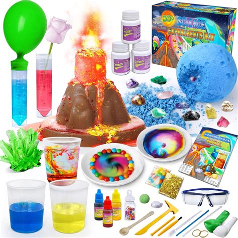Amazon.com: Kacwsoay Science Kit for Kids Age 4-6-8-10, 50+ Lab ...