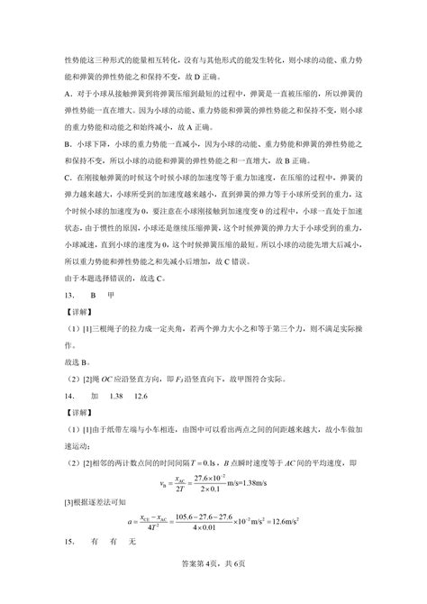 2023年辽宁省普通高中学业水平考试沈阳市模拟试卷（一） - 哔哩哔哩