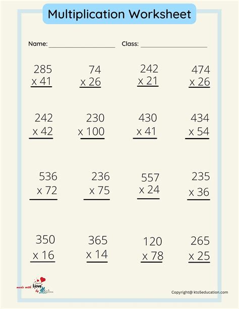 Image result for Math Questions Multiplication