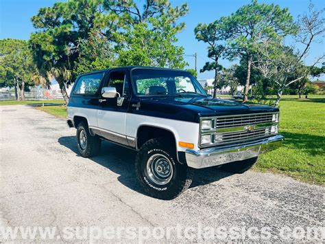 1987 Chevy Blazer 1987 Chevrolet Blazer 4 SPEED MANUAL V8 AZ TRUCK