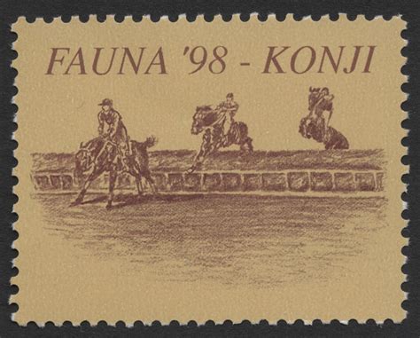 SCG1866 - Yugoslavia 1998 – Fauna '98: Horses (Konji) – Stamp and Cover ...