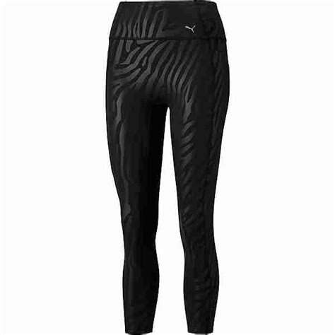 PUMA FOREVER Luxe ELLAVATE Tights Damen black-zebra im Online Shop von ...