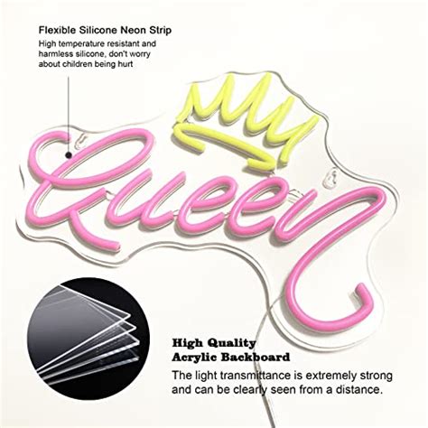 Queen Crown Neon Signs – Lets Custom Studio - Custom Neon Signs