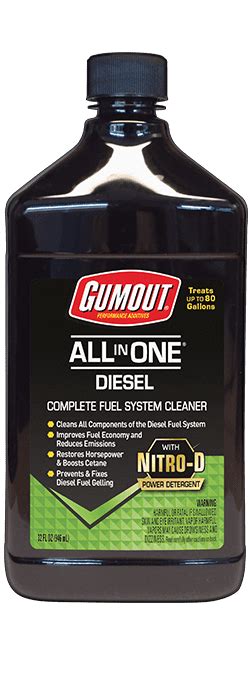 Buy Gumout All-in-One Diesel Fuel System Cleaner, 32 fl. Oz - 510012 ...