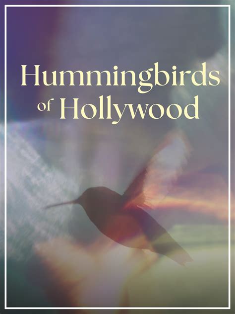 Prime Video: Hummingbirds of Hollywood