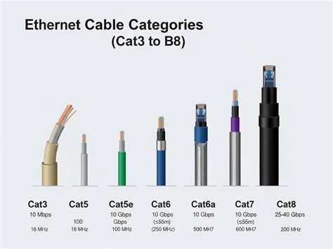 Image result for Ethernet Cable Types