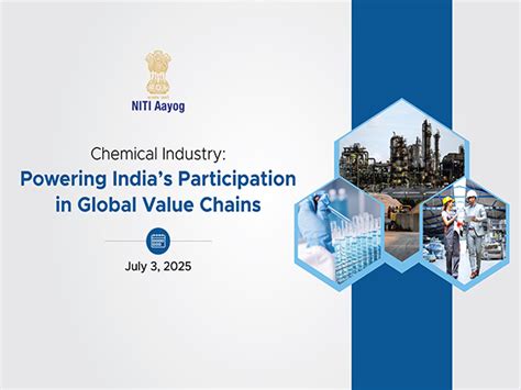 NITI Aayog releases report on chemical industry, outlines pathway for ...