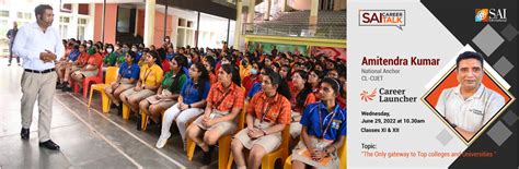 SAI Career Talk on Common University Entrance Test - Best CBSE School ...