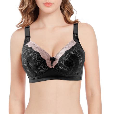 38C Women's Full Figure, Wirefree, Padded Everyday Bra (3-Pack), Size A ...