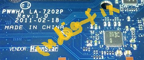 PWWHA LA-7202P REV 1.0 BIOS - SCHEMATIC - BOARDVIEW | TOSHIBA SATELLITE ...