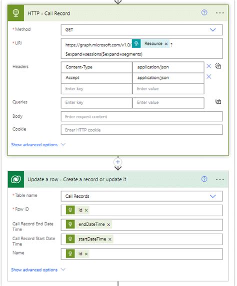 Upsert Dataverse Power Automate 的图像结果