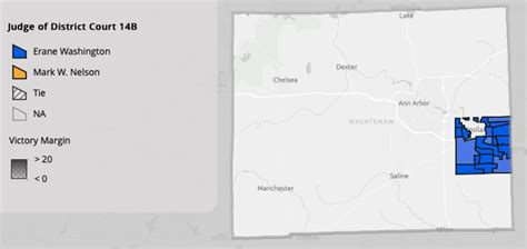 Maps show how Ann Arbor, Washtenaw County voted in 2020 election ...