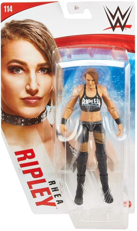 WWE Rhea Ripley Action Figure, Posable 6-in Collectible for Ages 6 ...