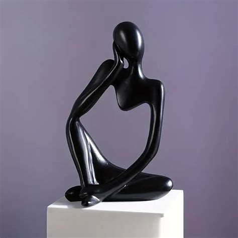 Thinking Man Abstract Sculpture | AuraWorks
