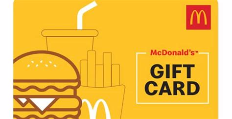 Amazon.in: McDonald's Meals E-Gift Card: Gift Cards