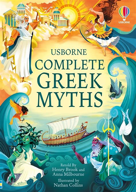 Complete Greek Myths: Milbourne, Anna, Collins, Nathan: 9781474986441 ...