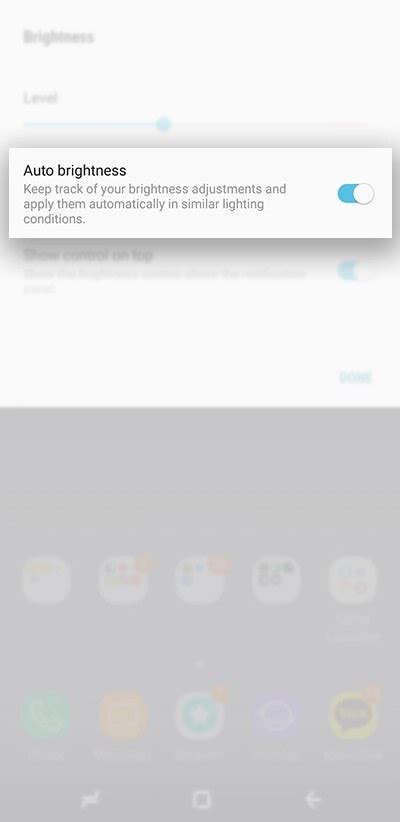 Galaxy Smartphones: Enable Auto Brightness | Samsung India