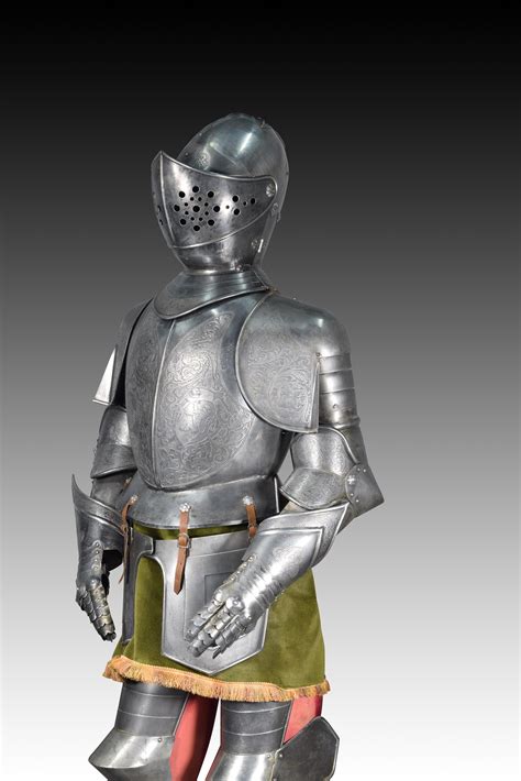 Armour or armor. Metal, leather, textile, etc. Spain, 20th century. For ...