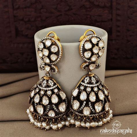 Silver Gold Plated Earrings – Page 13 – Nakoda Payals