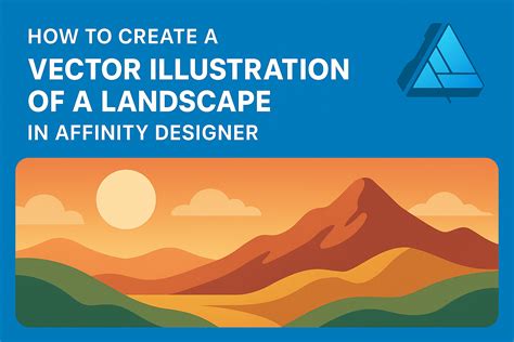 How to Create a Vector Illustration of a Landscape in Affinity Designer