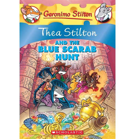 Thea Stilton #11 Thea Stilton And The Blue Scarab Hunt Rev By Thea ...
