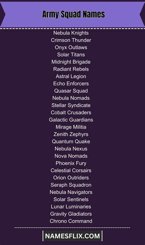Army Nicknames For Soldiers