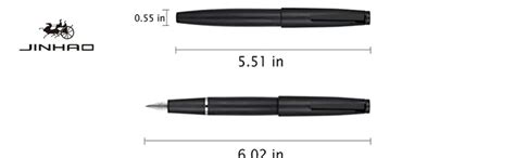 Ledos JINHAO 80 Fiber Matte Charcoal Black, Fine Nib, With Converter ...