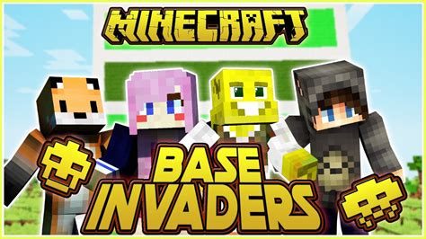 Loverfella Minecraft Base Invaders 的图像结果