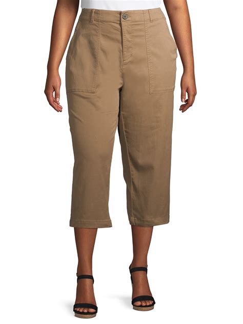 Plus Size Utility Capri Pants at Keith Maxey blog