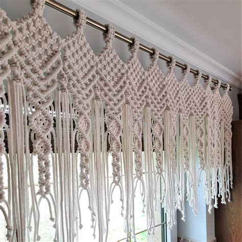 Macrame Tutorial Valances 的图像结果