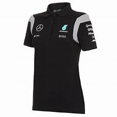Mercedes F1 Team Polo Shirt by 2016 Mercedes Amg F1 Womens Team Polo Shirt Black Or White Mercedes F1 Team Polo Shirt