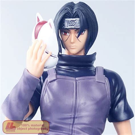 Buy Anime Naruto Shippuden Akatsuki Uchiha Itachi Throne Crow Figure ...