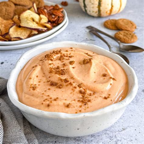 Pumpkin Dip Recipe | 10-Minute High Protein Treat