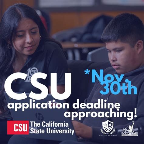 Improve Your Tomorrow on LinkedIn: #collegeadvising #information #csu # ...