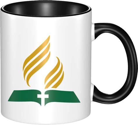 Amazon.com: Seventh Day Adventist Gifts Coffee Mugs with Handles Tea ...