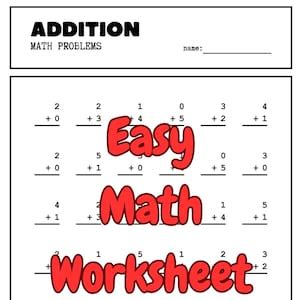 Easy Addition Math Problems 的图像结果