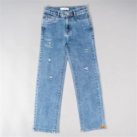 Girls Jeans - Buy Denim Jeans For Girls & Kids Online – Mumkins