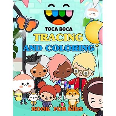 Toca Boca Tracing And Coloring Book For Kids: A High India | Ubuy