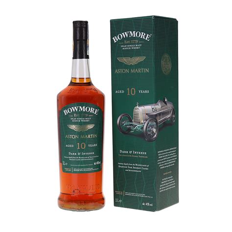 Bowmore 10Y ASTON MARTIN Dark & Intense 1 l 40% GB | Excaliburshop