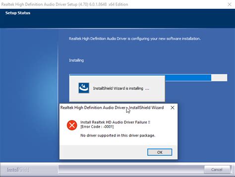 Audio Driver Error Code 001 的图像结果