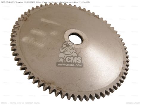 22102KRP980: FACE COMP,DRIVE Honda - buy the 22102-KRP-980 at CMSNL